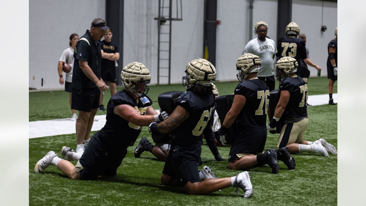 New Orleans Saints training camp observations: Derek Carr claps