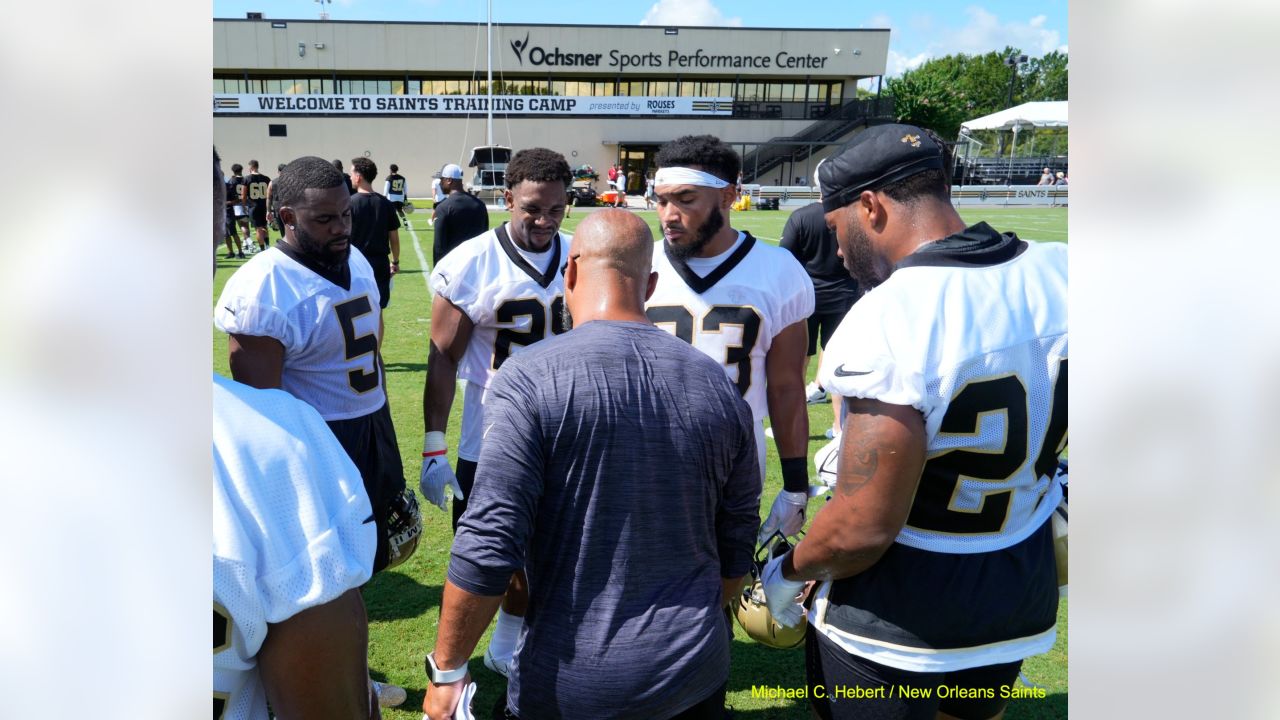 New Orleans Saints cornerback P.J. Williams (26) runs through drills during  training camp at their NFL football training facility in Metairie, La.,  Friday, July 26, 2019. (AP Photo/Gerald Herbert Stock Photo - Alamy