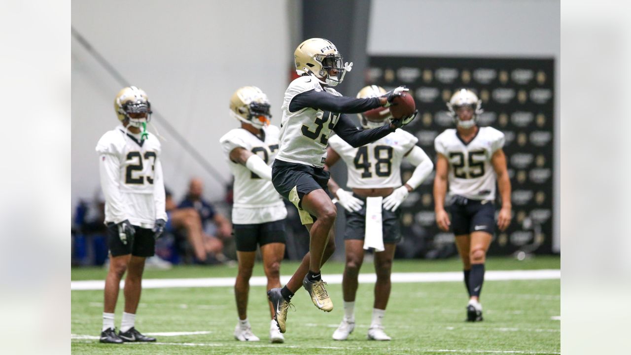 Saints observations: First fight of training camp; Chris Olave looks  unstoppable