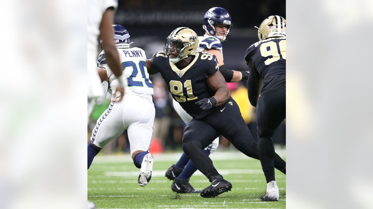 New Orleans Saints tight end Taysom Hill (7) runs during an NFL football  game against the San Francisco 49ers, Sunday, Nov.27, 2022, in Santa Clara,  Calif. (AP Photo/Scot Tucker Stock Photo - Alamy