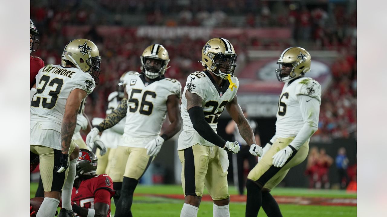 New Orleans Saints vs. Tampa Bay Buccaneers on December 19, 2021