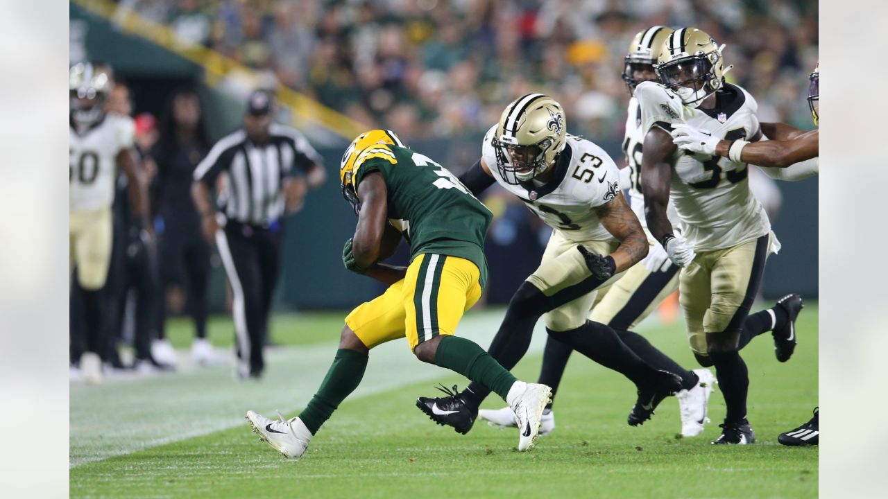 Etling's 51-yard touchdown rush solidifies Green Bay's victory over the New  Orleans Saints 20-10