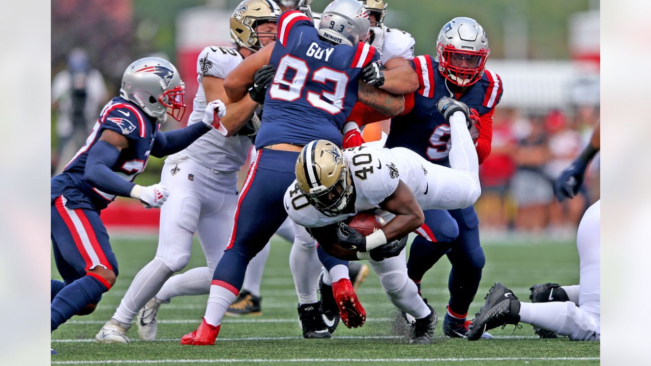 New Orleans Saints Game-Used Football vs. York Giants on October 3, 2021