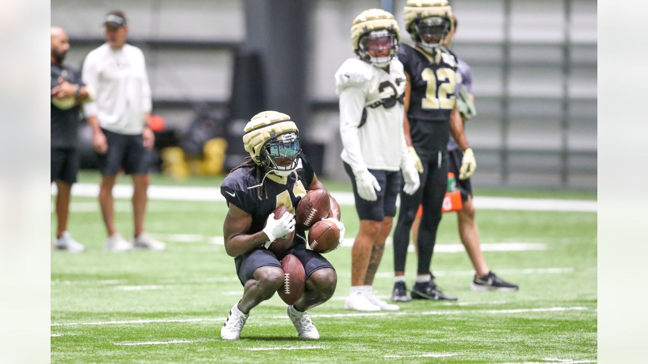 New Orleans Saints wide receiver Jontre Kirklin (85) runs with the ball  during an NFL preseason