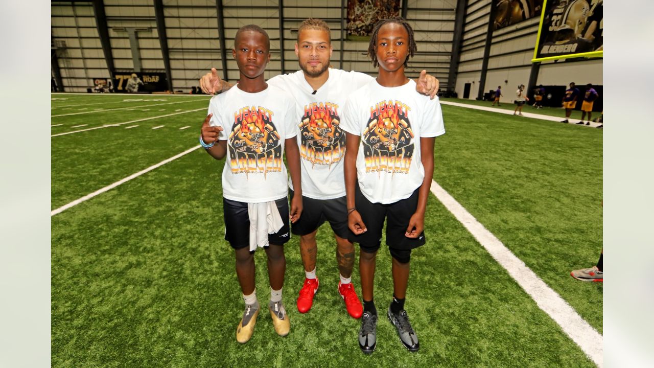 Photos: Tyrann Mathieu hosts sixth annual Heart of a Badger youth skills  camp