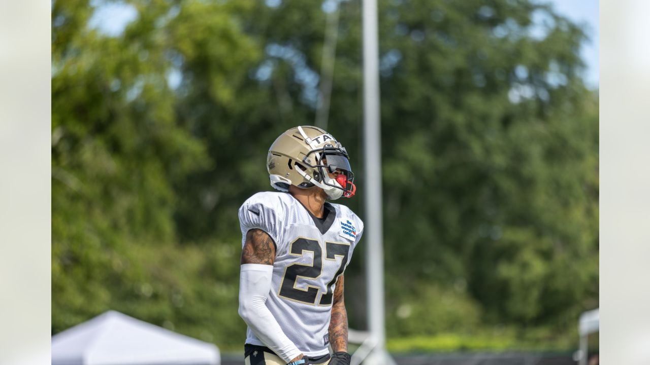 New Orleans Saints cornerback Bradley Roby (21) in action during an NFL  football game against the Seattle Seahawks, Sunday, Oct. 9, 2022, in New  Orleans. (AP Photo/Tyler Kaufman Stock Photo - Alamy