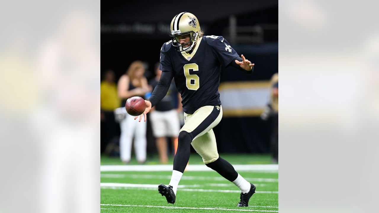 THOMAS MORSTEAD SIGNED NEW ORLEANS SAINTS PUNTER 8x10 PHOTO #2 NFL EXACT  PROOF