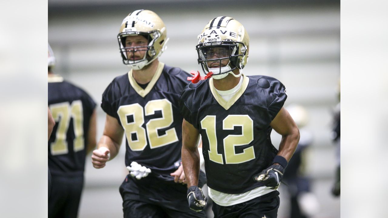 New Orleans Saints Minicamp 2022 - Cam Jordan on new black helmets, team  leaders 6/16/2022