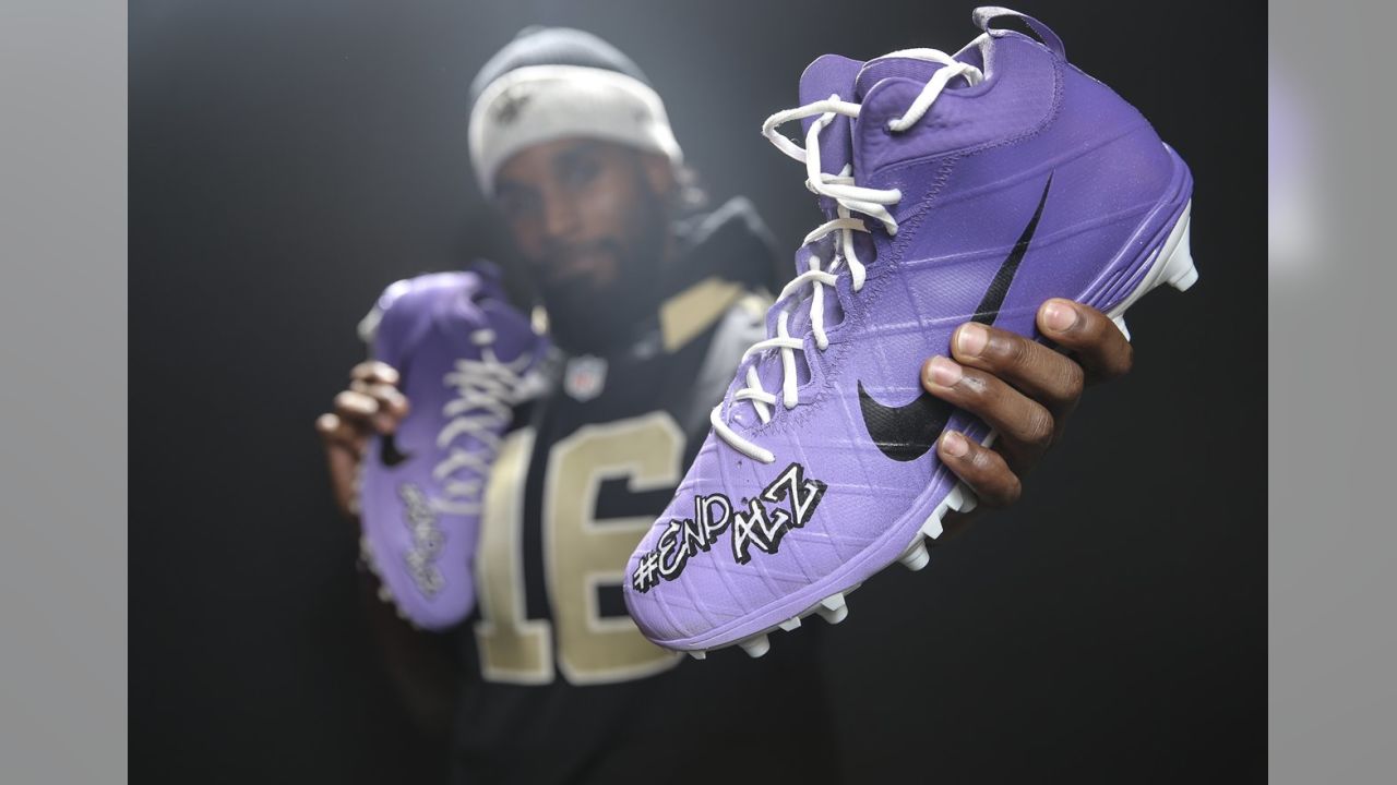 Need a reminder of Drew Brees' iconic Monday Night football history? Check  out his pre-game cleats, Saints