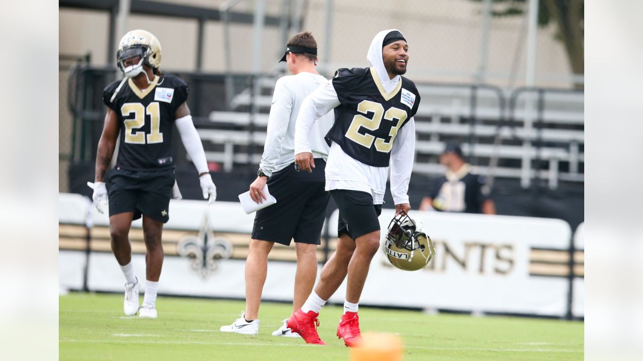 New Orleans Saints rookie tackle Trevor Penning taking small steps toward  eventual goal