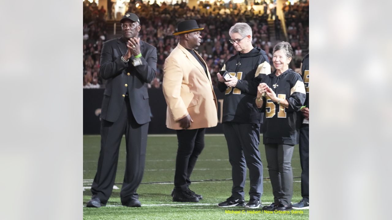 Sam Mills to be inducted into New Orleans Saints Ring of Honor at halftime  Thursday, Dec. 2 – Crescent City Sports