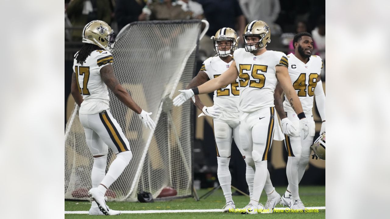 Saints break out their “Color Rush” uniforms for Week 8 vs. Buccaneers