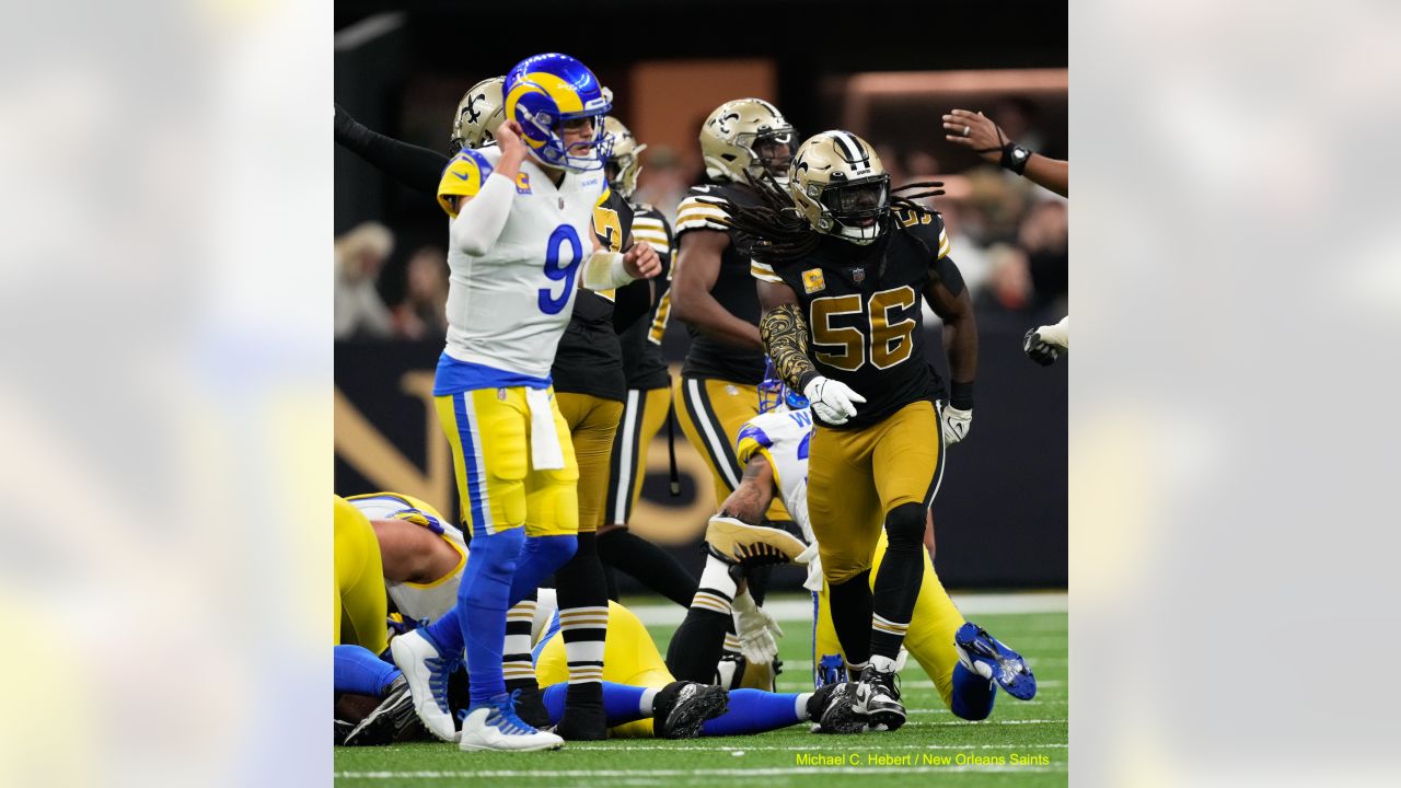 Halftime Score - New Orleans Saints vs Los Angeles Rams - 2022 NFL