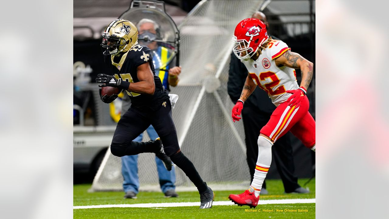 Chiefs win ninth in a row, move to 13-1 with 32-29 win over Saints