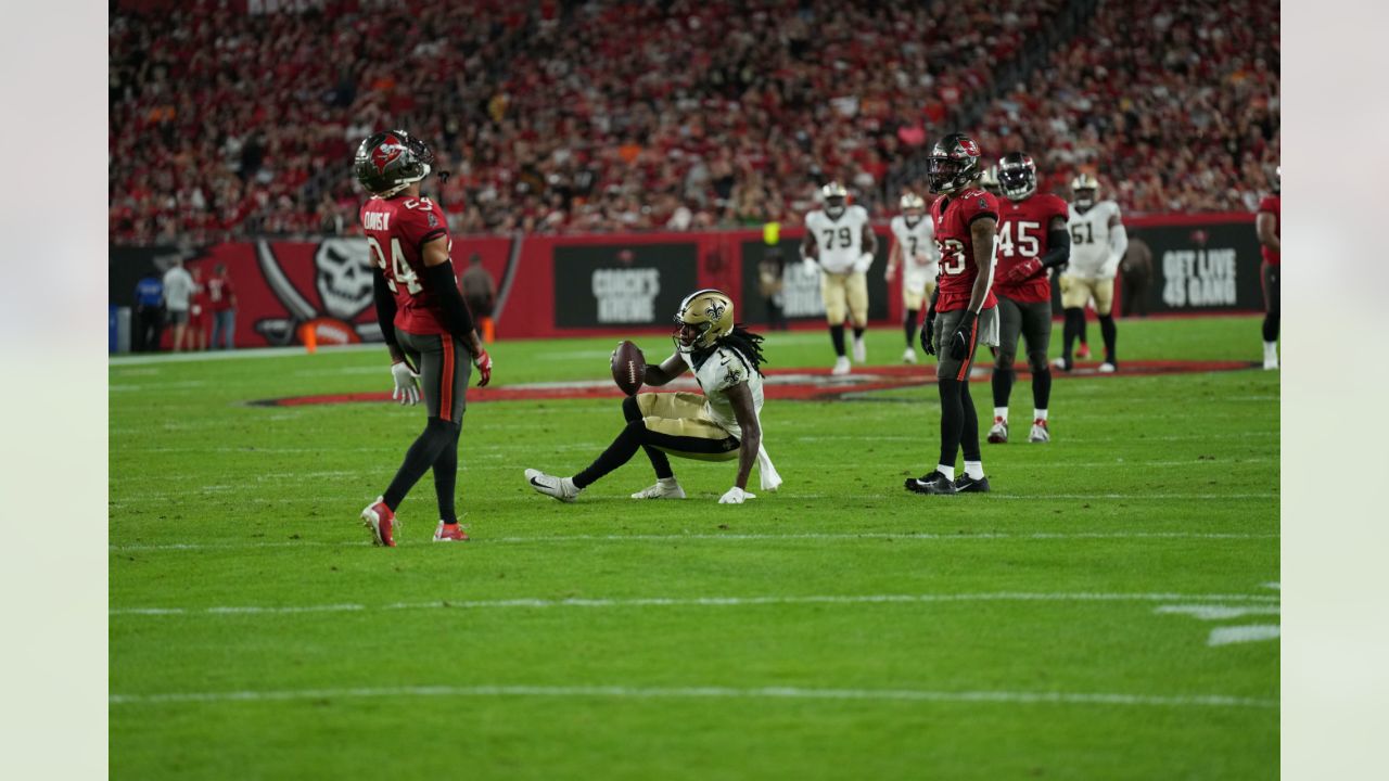 CJ Gardner-Johnson baits Tom Brady into back-breaking INT