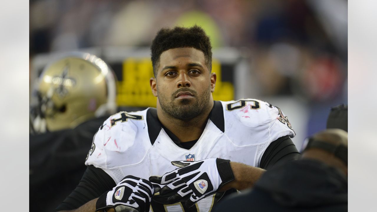 Saints star Cameron Jordan squeezes into dad's Pro Bowl jersey for Steve  Jordan Vikings Ring of Honor induction – Twin Cities