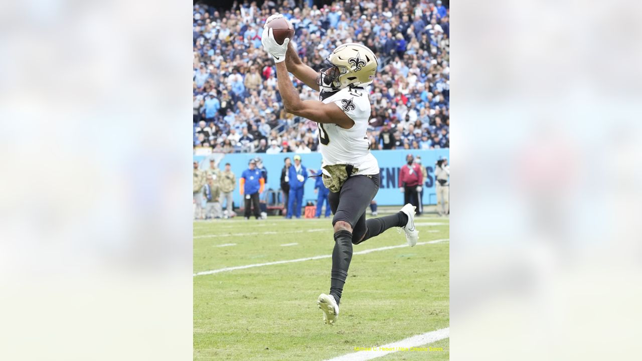 Tennessee Titans linebacker Jack Gibbens (50) during an NFL football game  against the New Orleans Saints, Sunday, Sep. 10, 2023, in New Orleans. (AP  Photo/Tyler Kaufman Stock Photo - Alamy