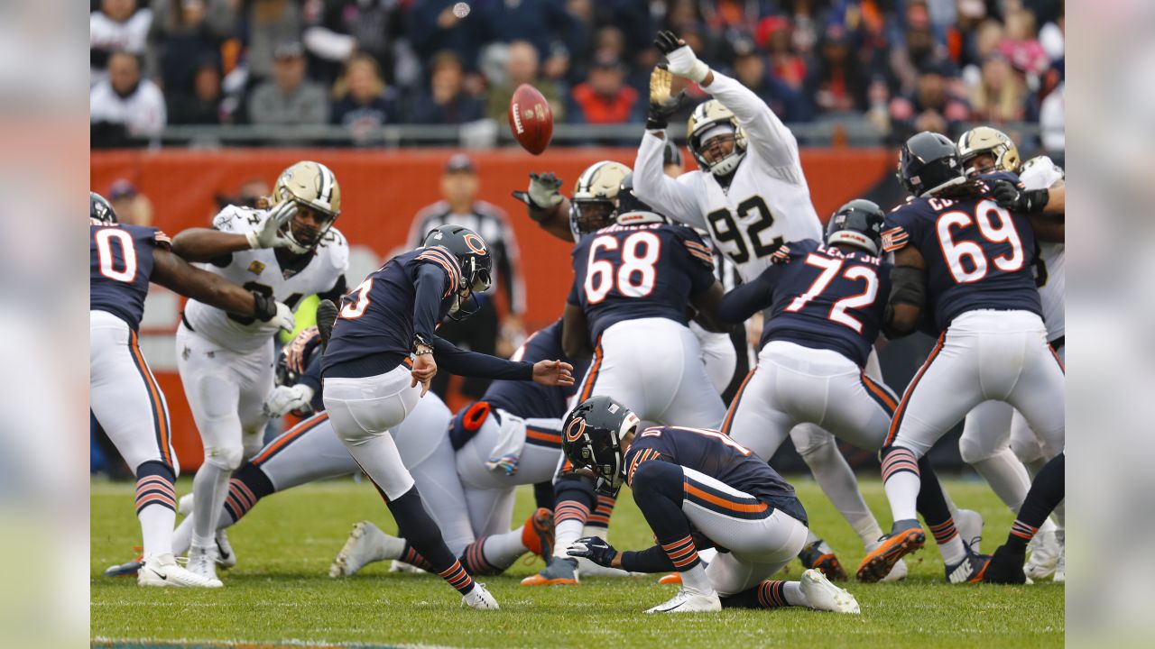 Halftime update: New Orleans Saints lead Chicago Bears 12-10