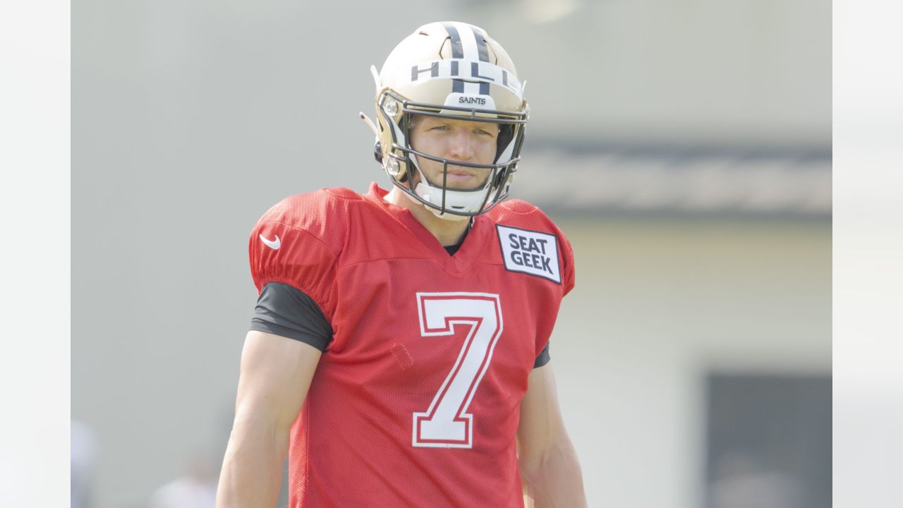 New Orleans Saints rookie defensive end Payton Turner exhibiting  versatility in training camp