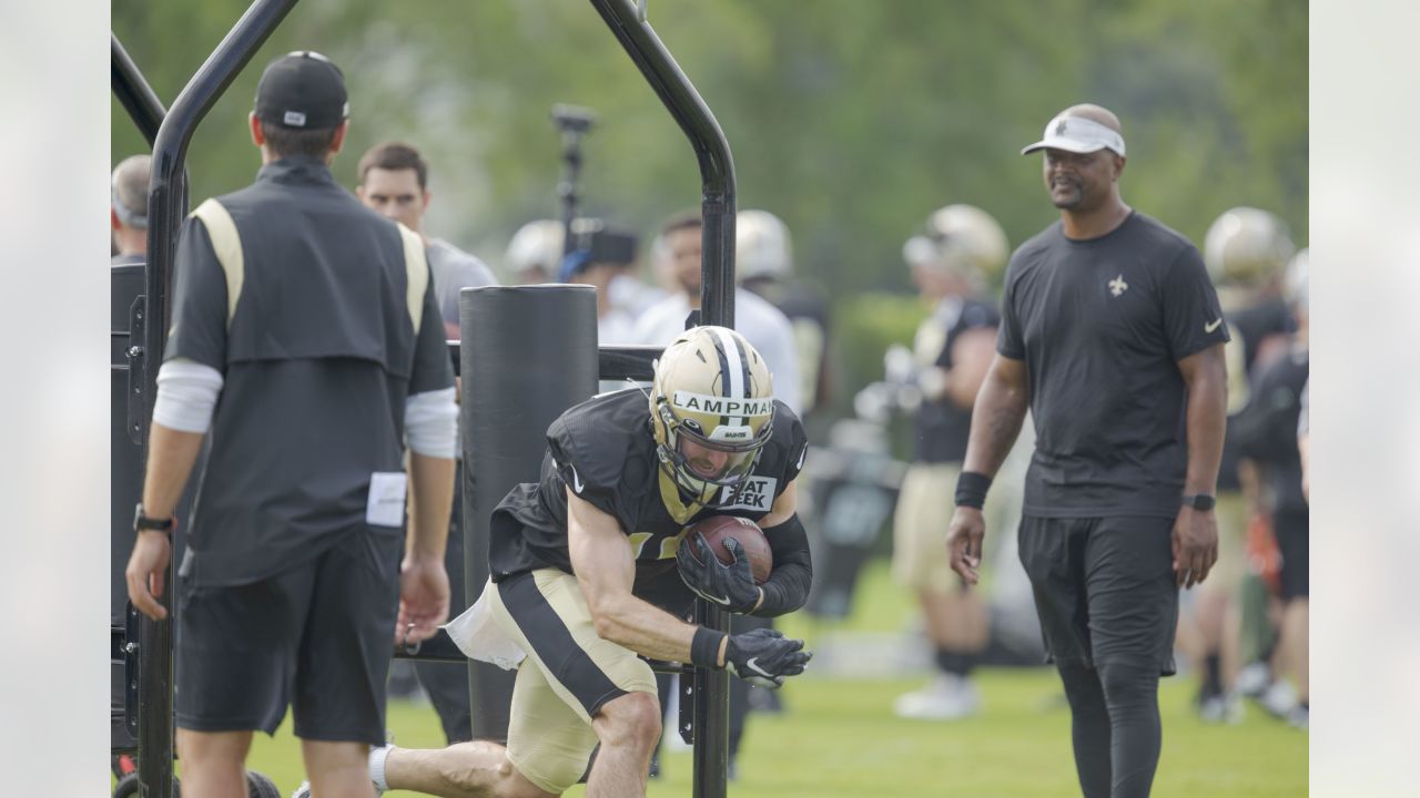 New Orleans Saints rookie defensive end Payton Turner exhibiting  versatility in training camp