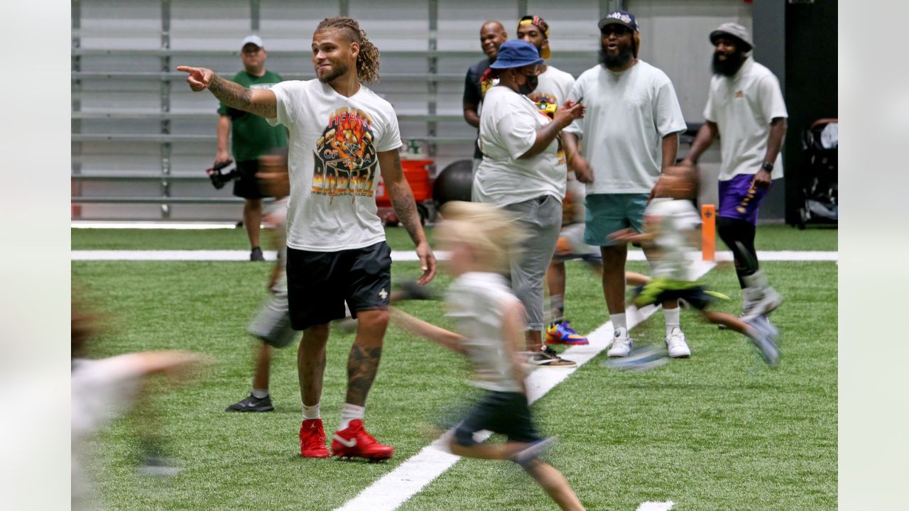 Photos: Tyrann Mathieu hosts sixth annual Heart of a Badger youth skills  camp