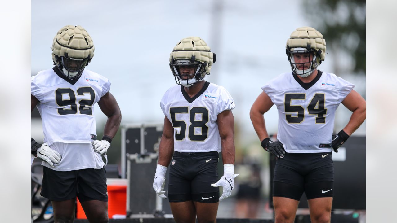 Saints CB Paulson Adebo says he's day-to-day with an ankle injury