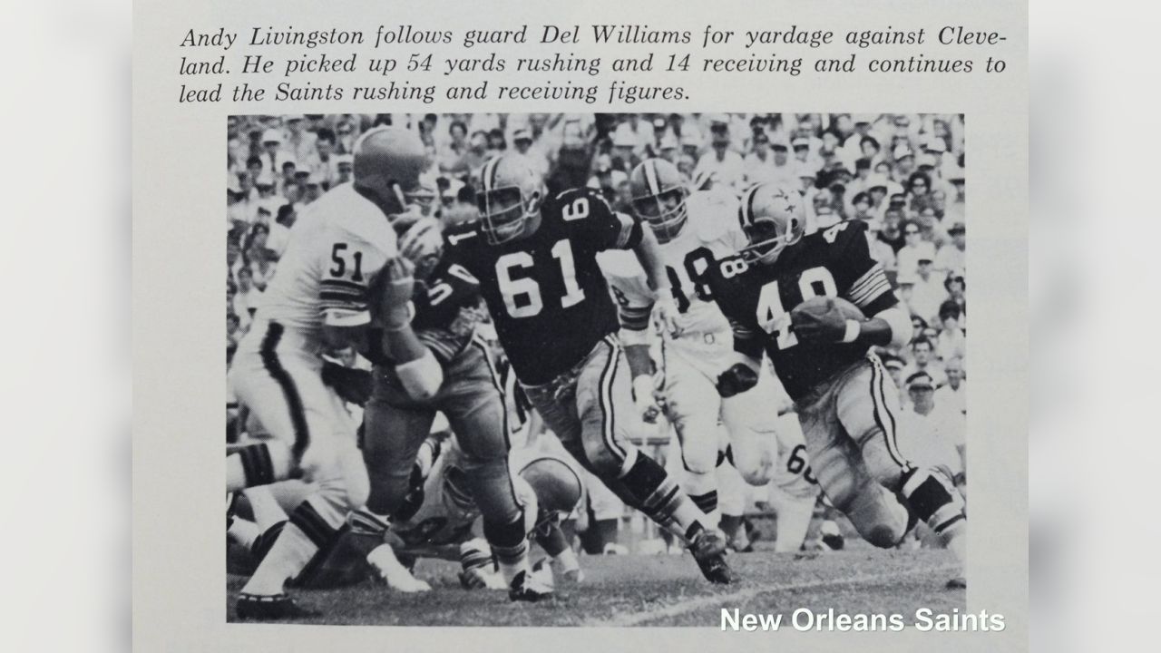 1969 New Orleans Saints Team Roster