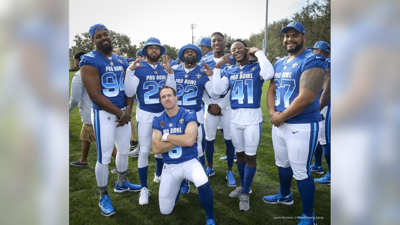 BRPROUD  Saints Pro Bowl team rocks their 'new home game uniforms'