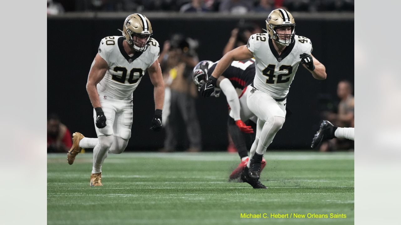 New Orleans Saints Game-Used Football vs. Atlanta Falcons on December 18  2022