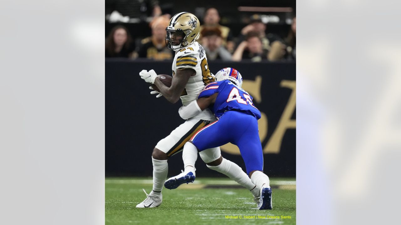 Saints LB Kwon Alexander's redzone INT off Bills QB Josh Allen