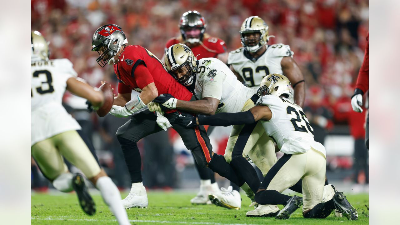 New Orleans Saints vs. Tampa Bay Buccaneers on December 19, 2021