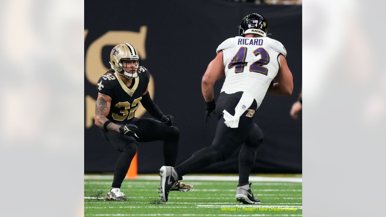 Halftime Score - New Orleans Saints vs Baltimore Ravens - 2022 NFL Week 9