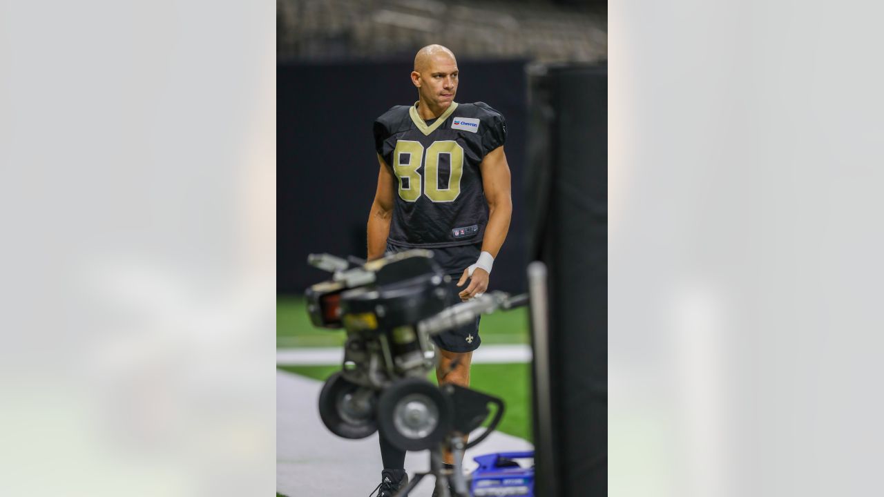 Houston Texans wide receiver Johnny Johnson III (89) catches a pass during  the second half of an NFL preseason football game against the New Orleans  Saints Saturday, Aug. 13, 2022, in Houston. (