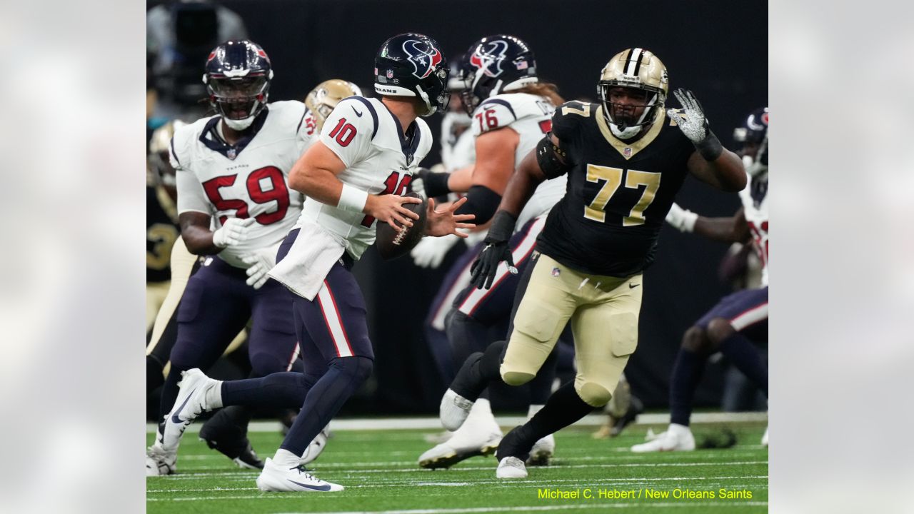 Houston Texans vs. New Orleans Saints Notebook: Defense, Starting