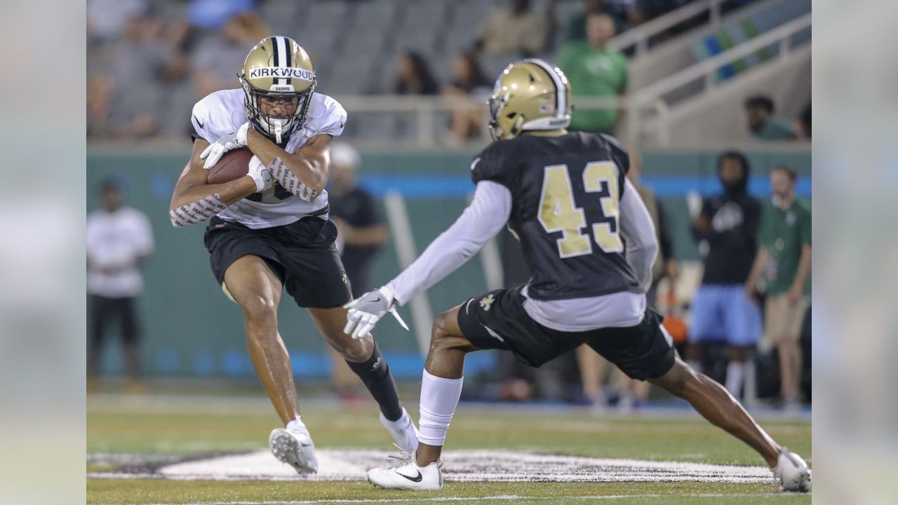 New Orleans Saints on X: Watch the recap of our Skills Challenge presented  by @WS_Farms giving 180 high school football players the opportunity to  showcase their skills on the 40yd dash, broad