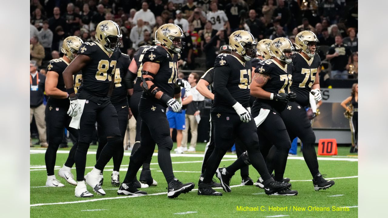 New Orleans Saints Game-Used Football vs. Atlanta Falcons on December 18 2022