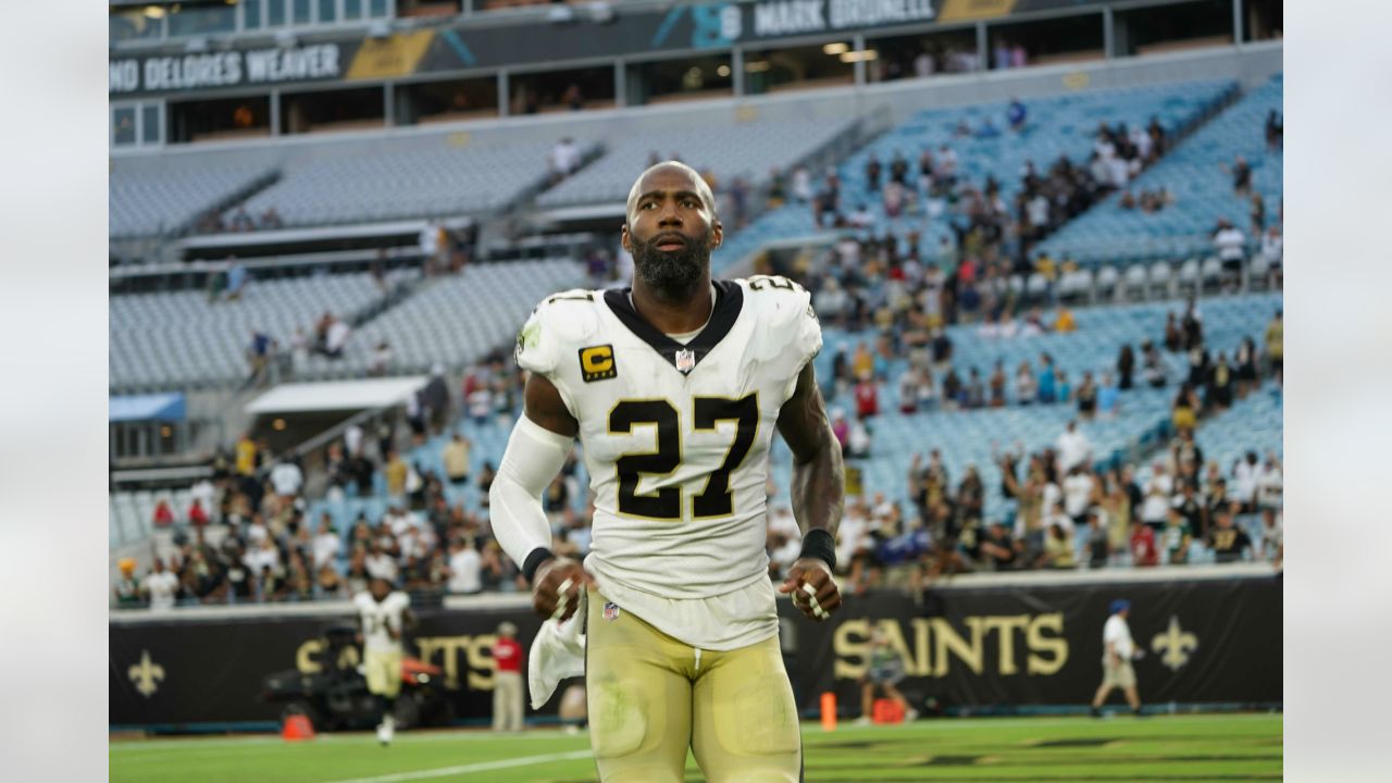 New Orleans Saints cornerback Vincent Gray (35) plays defense during an NFL  preseason football game against the Green Bay Packers Friday, Aug. 19,  2022, in Green Bay, Wis. (AP Photo/Jeffrey Phelps Stock