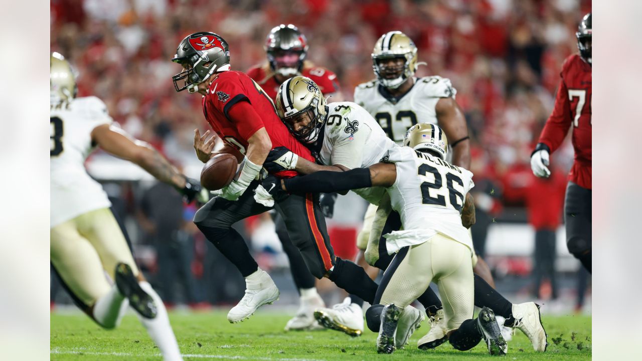 New Orleans Saints vs. Tampa Bay Buccaneers on December 19, 2021