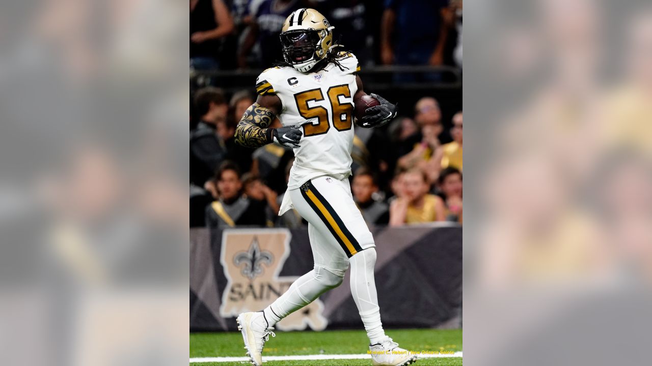 New Orleans Saints on X: Black helmets, color rush uniforms for Monday  Night Football ⚜️ #Saints