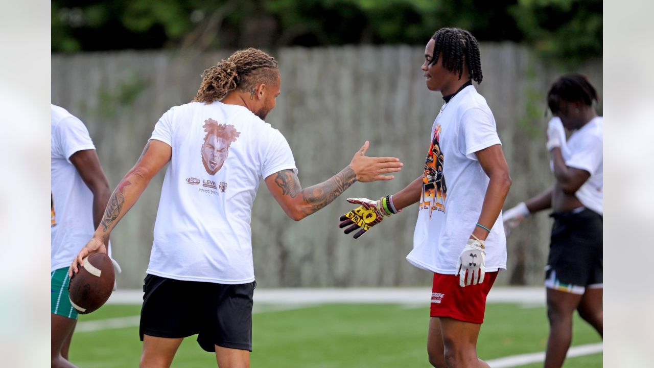 Photos: Tyrann Mathieu hosts sixth annual Heart of a Badger youth skills  camp