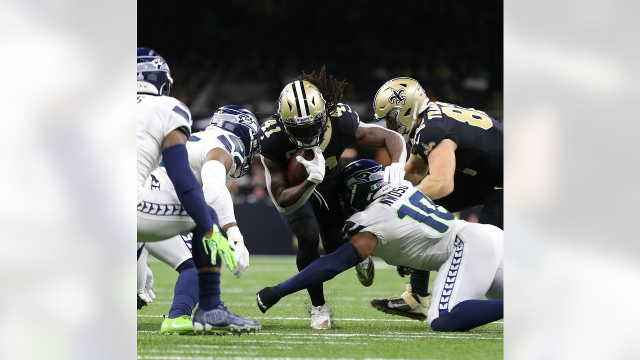 New Orleans Saints cornerback Bradley Roby (21) in action during an NFL  football game against the Seattle Seahawks, Sunday, Oct. 9, 2022, in New  Orleans. (AP Photo/Tyler Kaufman Stock Photo - Alamy