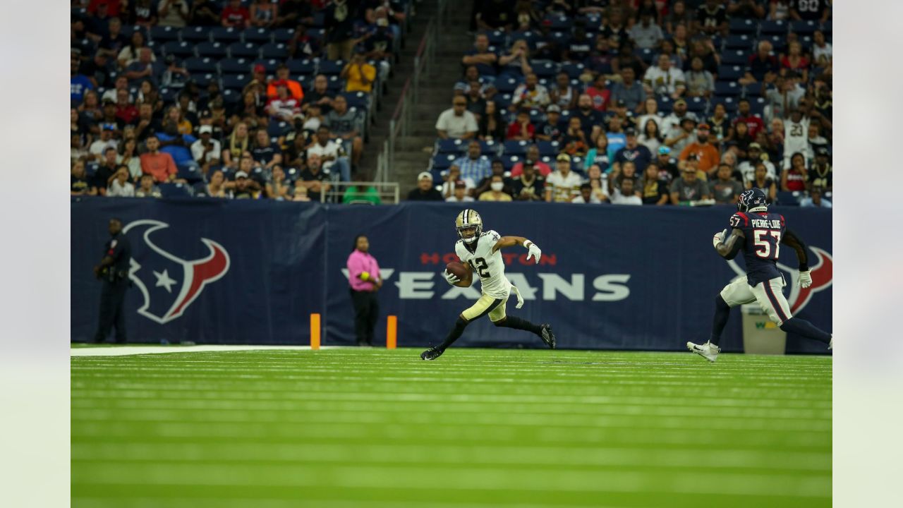 Houston Texans safety Torri Williams (42) is pictured prior to their preseason  NFL football game against the New Orleans Saints at the Louisiana Superdome  in New Orleans, La., Saturday, Aug. 21, 2010. (