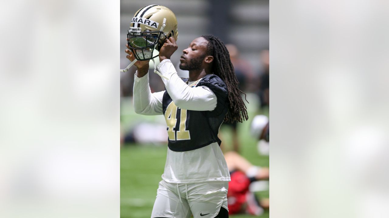 New Orleans Saints safety Tyrann Mathieu (32) runs through drills at the  team's NFL football minicamp in Metairie, La., Thursday, June 15, 2023. (AP  Photo/Gerald Herbert Stock Photo - Alamy