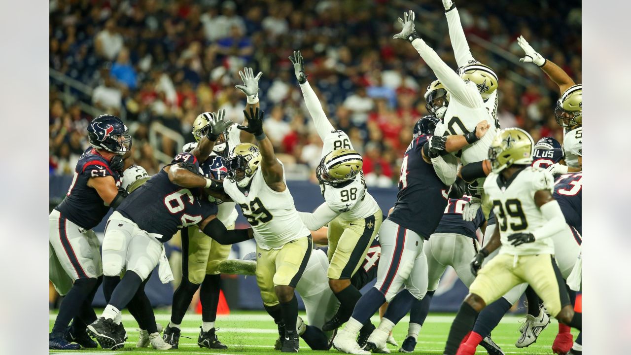 Houston Texans will host nine games and play eight on the road in the 2023  regular season. The Saints, Buccaneers and Steelers are among the clubs to  visit NRG Stadium this fall.