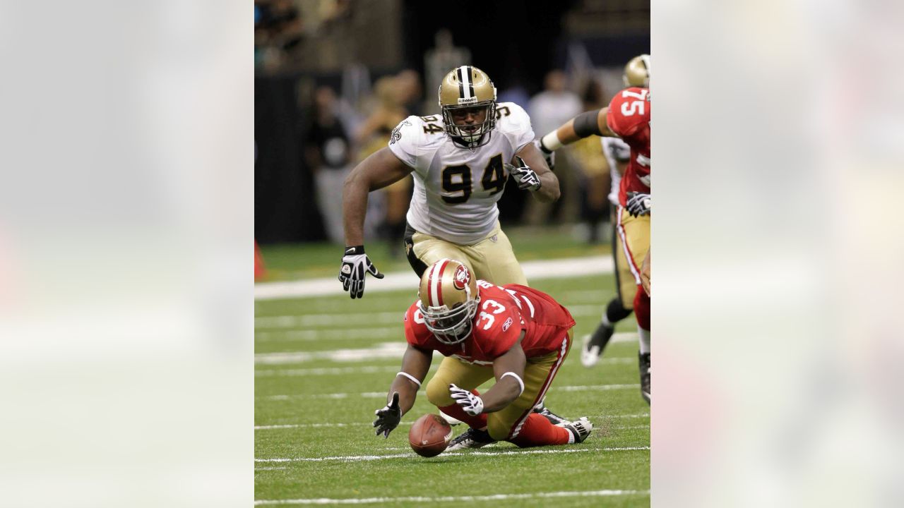 Saints star Cameron Jordan squeezes into dad's Pro Bowl jersey for Steve  Jordan Vikings Ring of Honor induction – Twin Cities