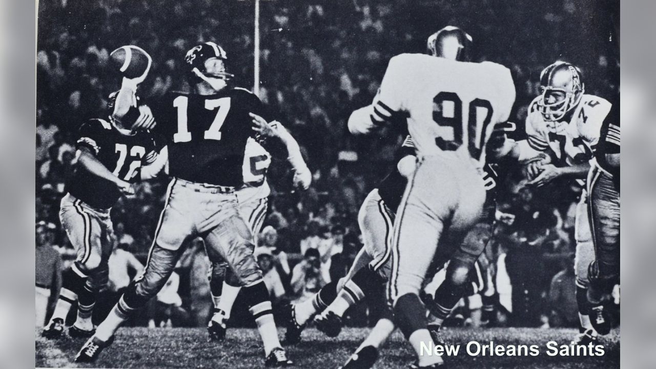 new orleans saints 1969 black helmet