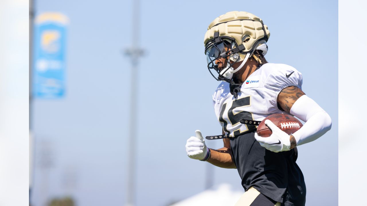 New Orleans Saints wide receiver Michael Thomas (13) plays against the  Carolina Panthers during an NFL football game, Sunday, Sept. 25, 2022, in  Charlotte, N.C. (AP Photo/Jacob Kupferman Stock Photo - Alamy