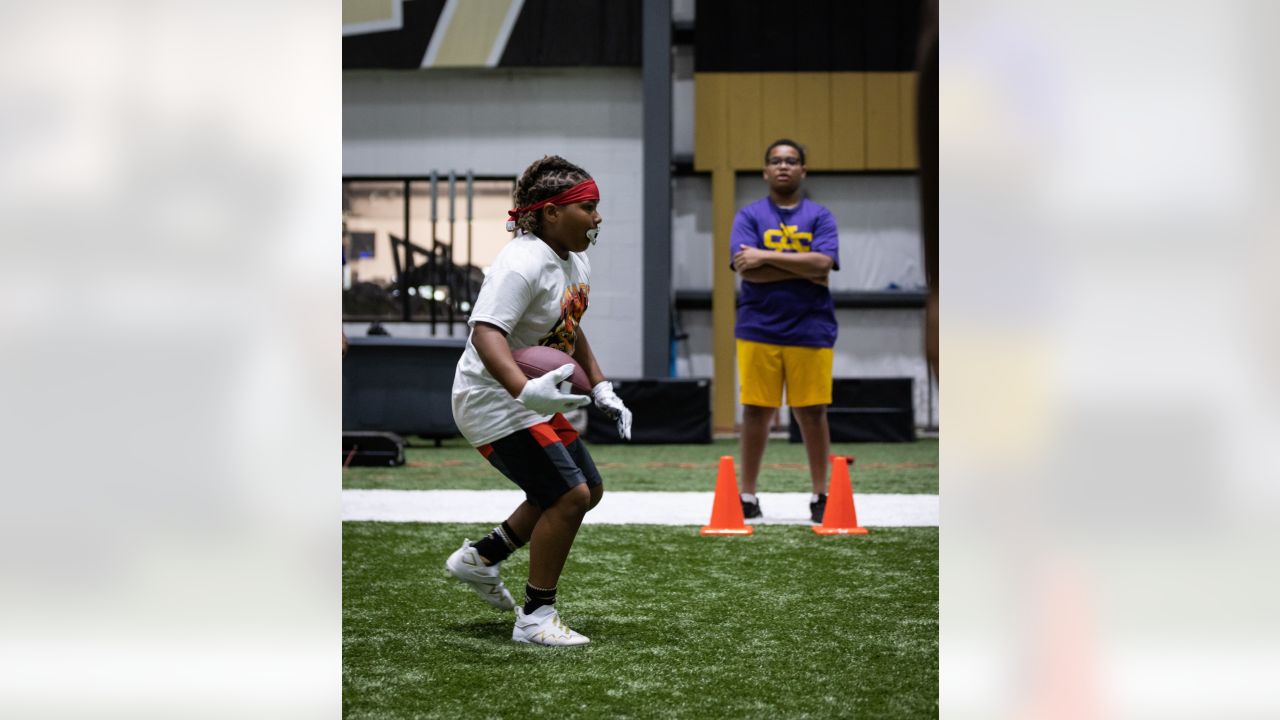 Photos: Tyrann Mathieu hosts sixth annual Heart of a Badger youth skills  camp