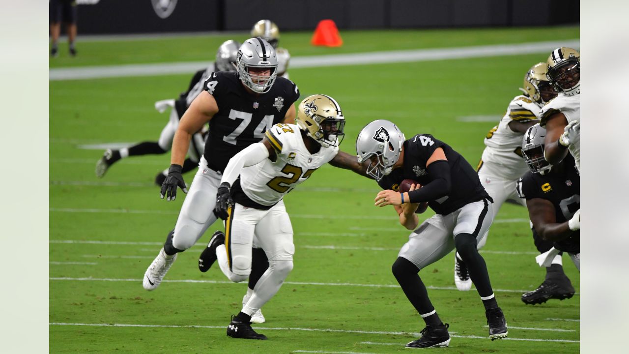 Las Vegas Raiders host New Orleans Saints in 1st game at Allegiant Stadium  on Monday Night Football - ABC7 San Francisco