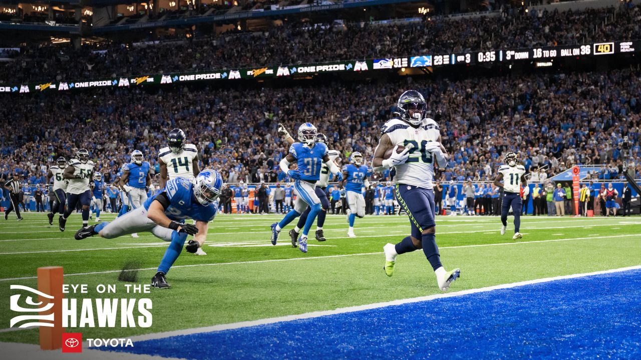 Seattle Seahawks cornerback Tariq Woolen (27) against the Los Angeles Rams  in an NFL football game, Sunday, Dec. 4, 2022, in Inglewood, Calif. Seahawks  won 27-23. (AP Photo/Jeff Lewis Stock Photo - Alamy